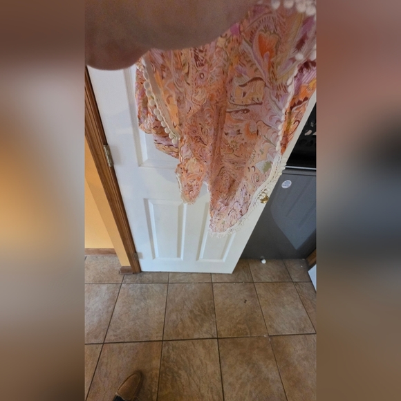 Victoria's Secret Multicolor Paisley Tunic Sz Medium - Picture 15 of 16